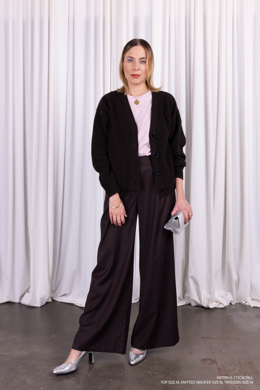 Edward dunkelbraune Hose