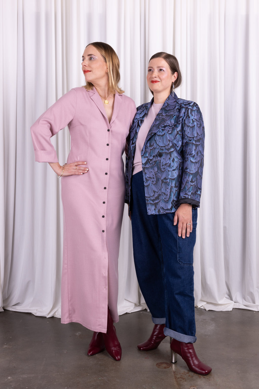 Davos Blazer in blau-lila Libelle