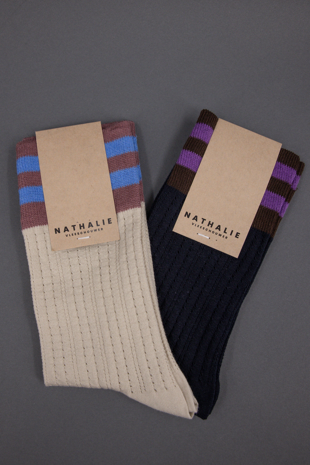 Gerco multi sand coloured sock
