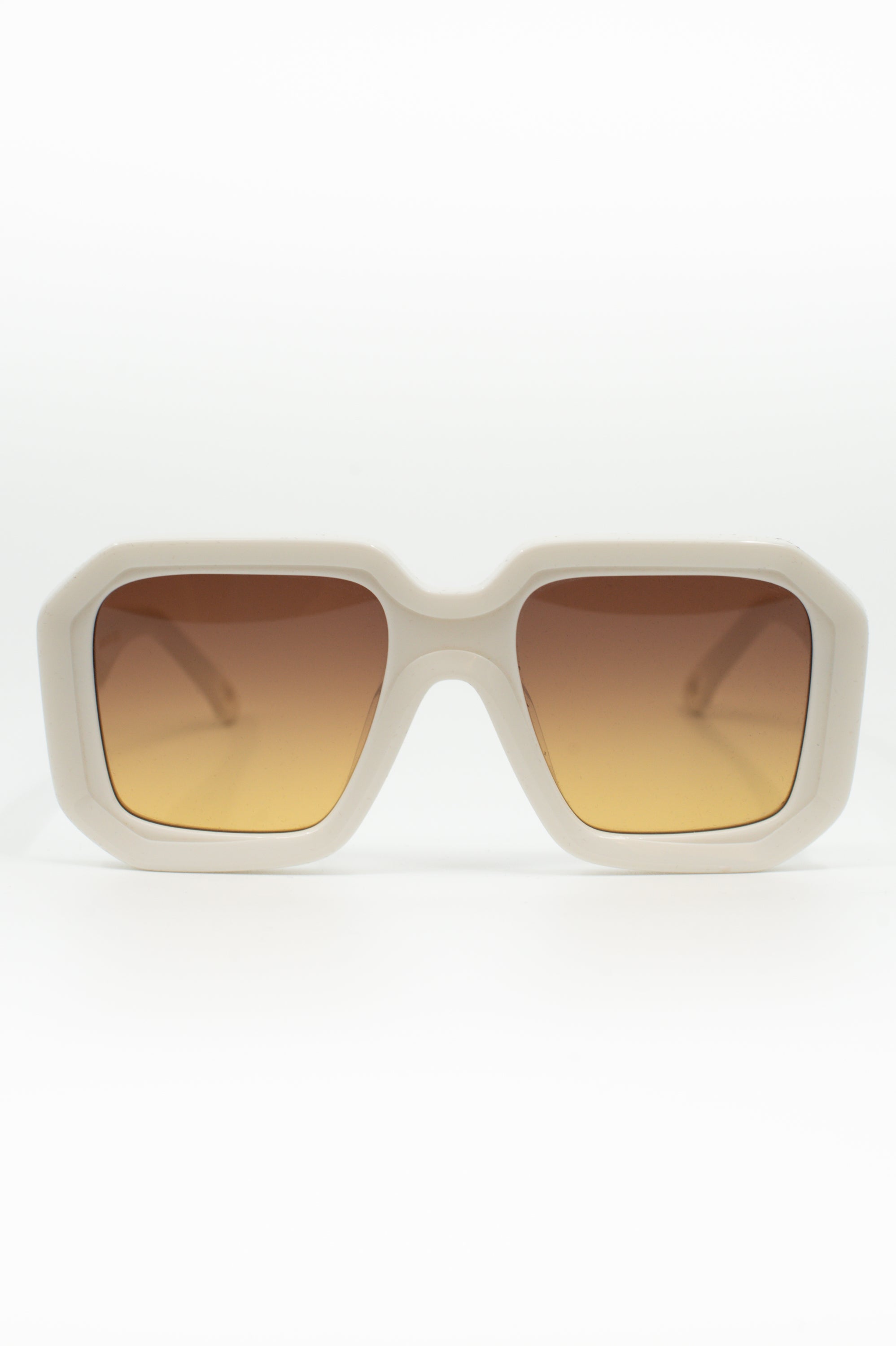 Onassis lunettes de soleil couleur cream / yellow