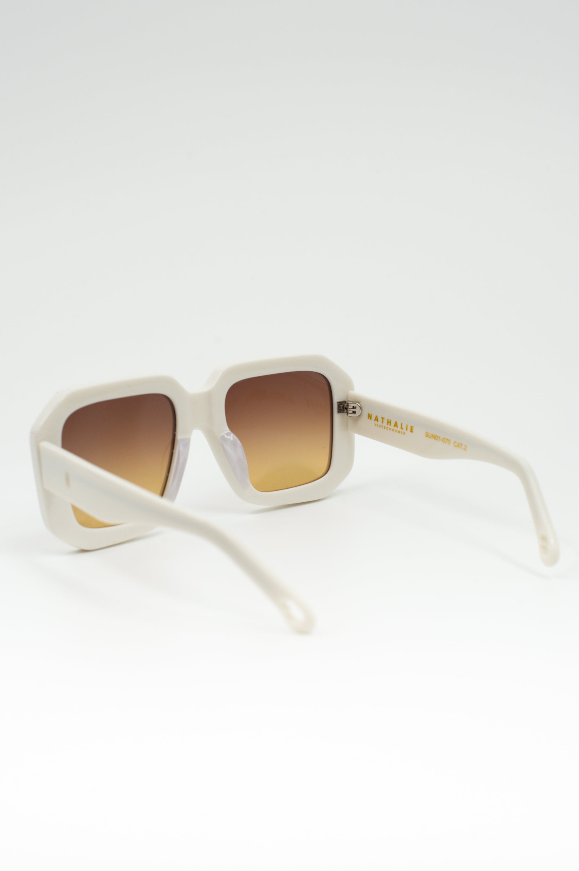 Onassis lunettes de soleil couleur cream / yellow