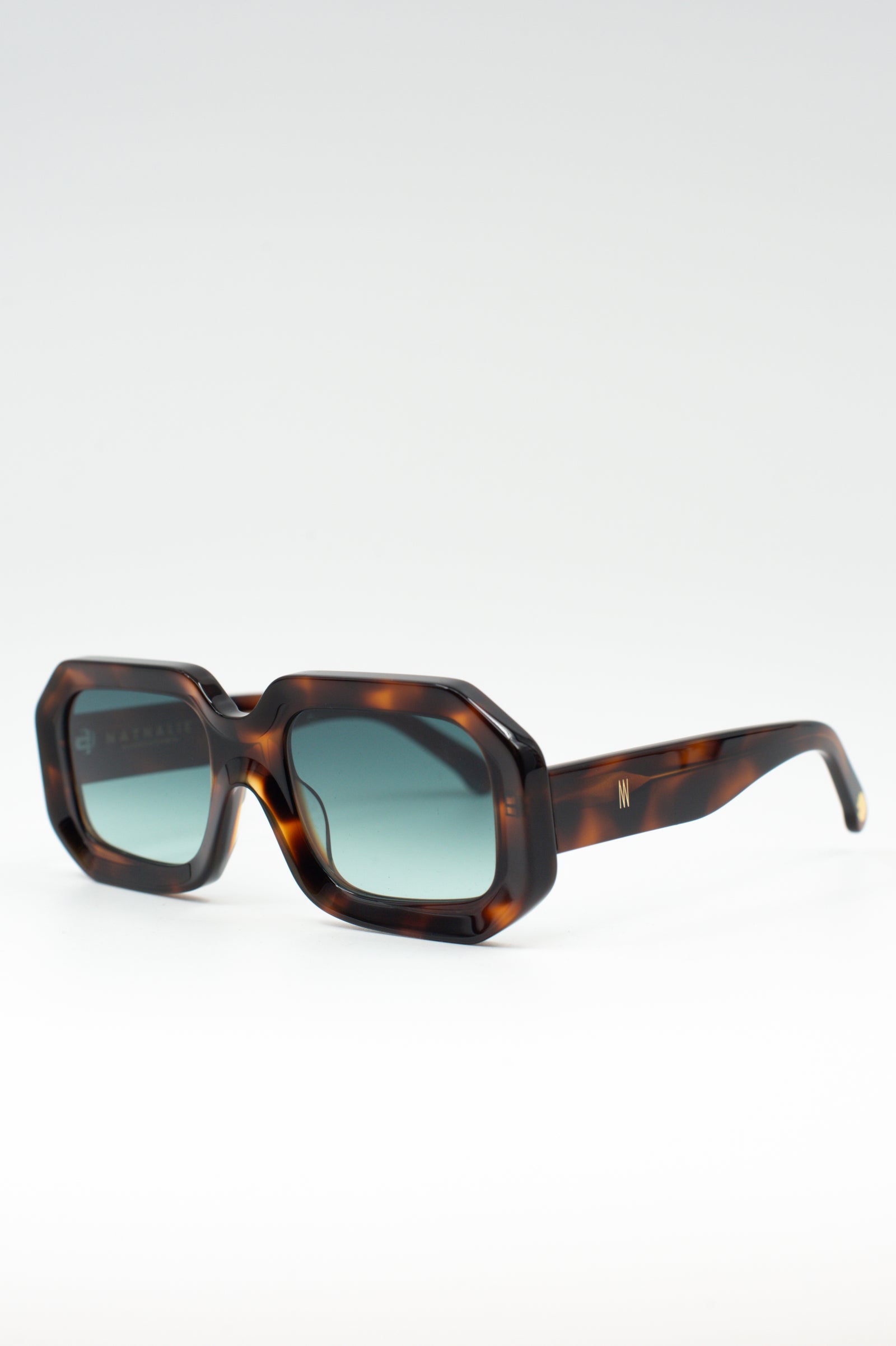 Jackie zonnebril in tortoise / blue