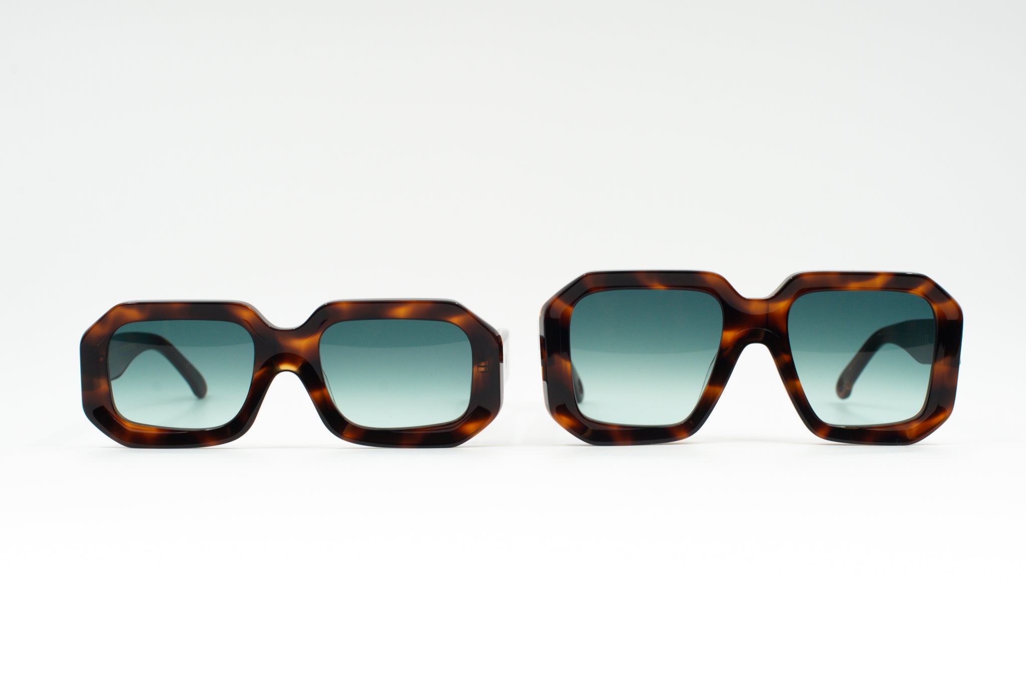 Jackie lunettes de soleil en tortue / bleu