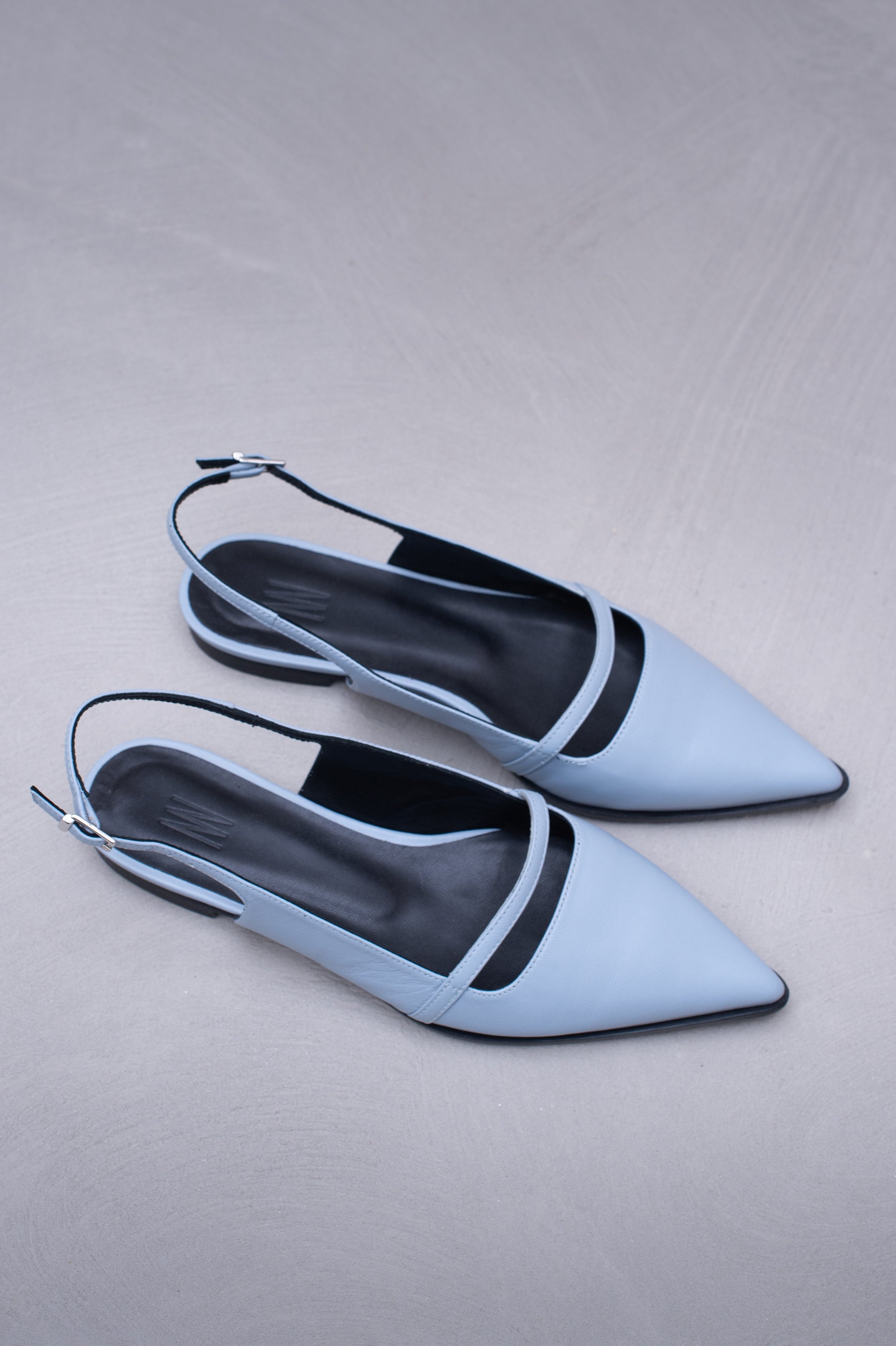 Dallie slingback en bleu crépuscule