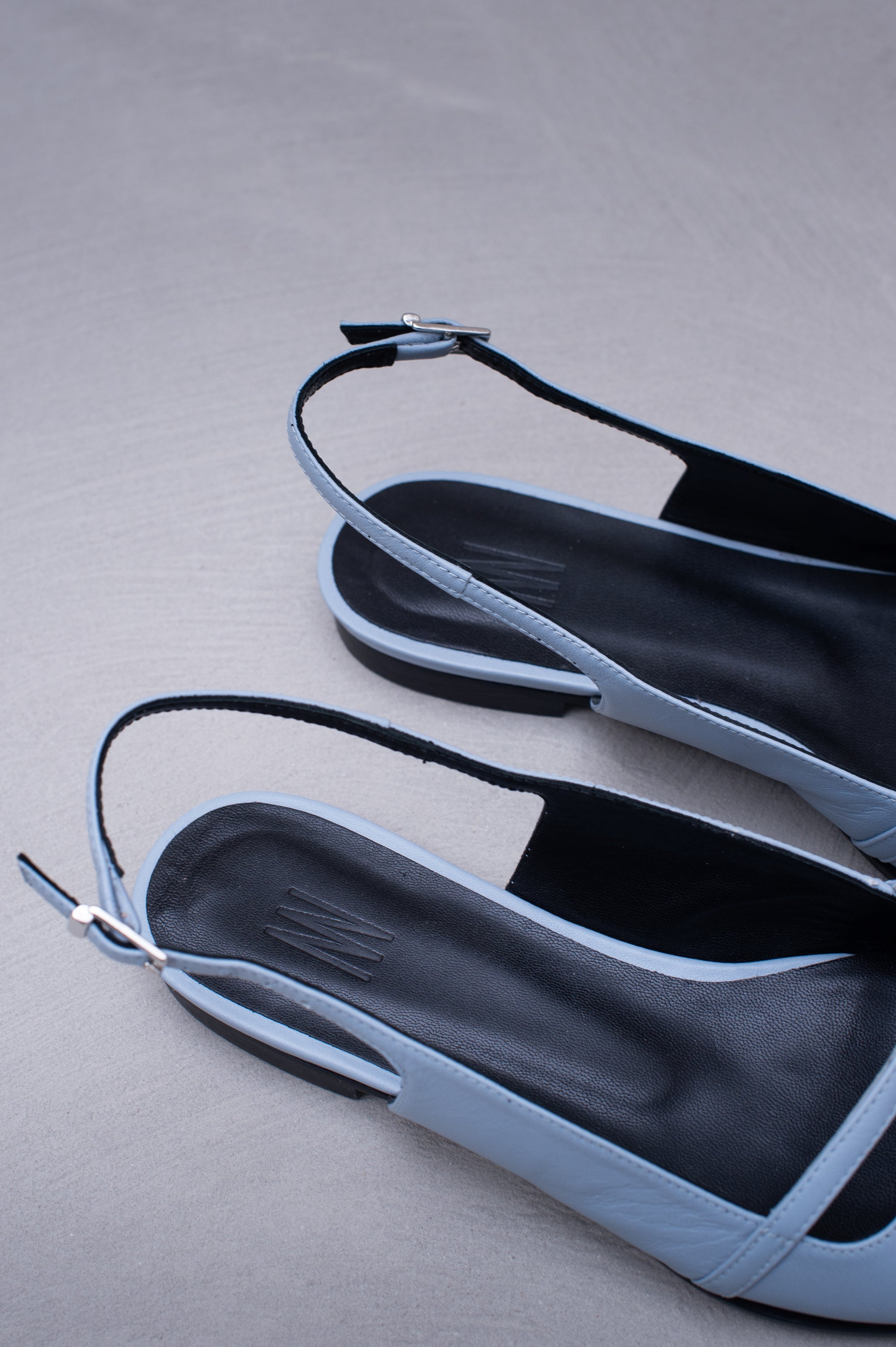 Dallie slingback en bleu crépuscule