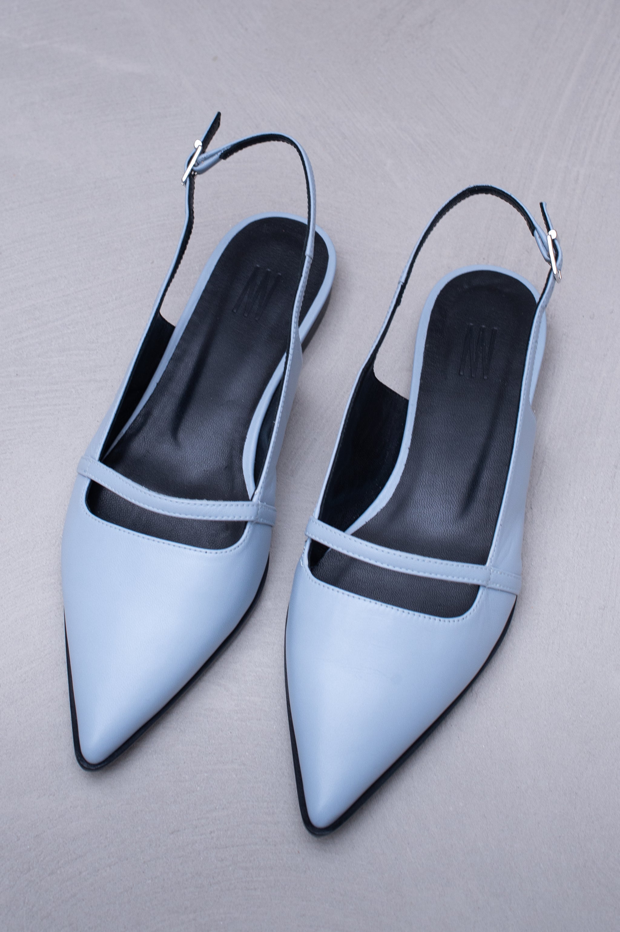 Dallie slingback en bleu crépuscule