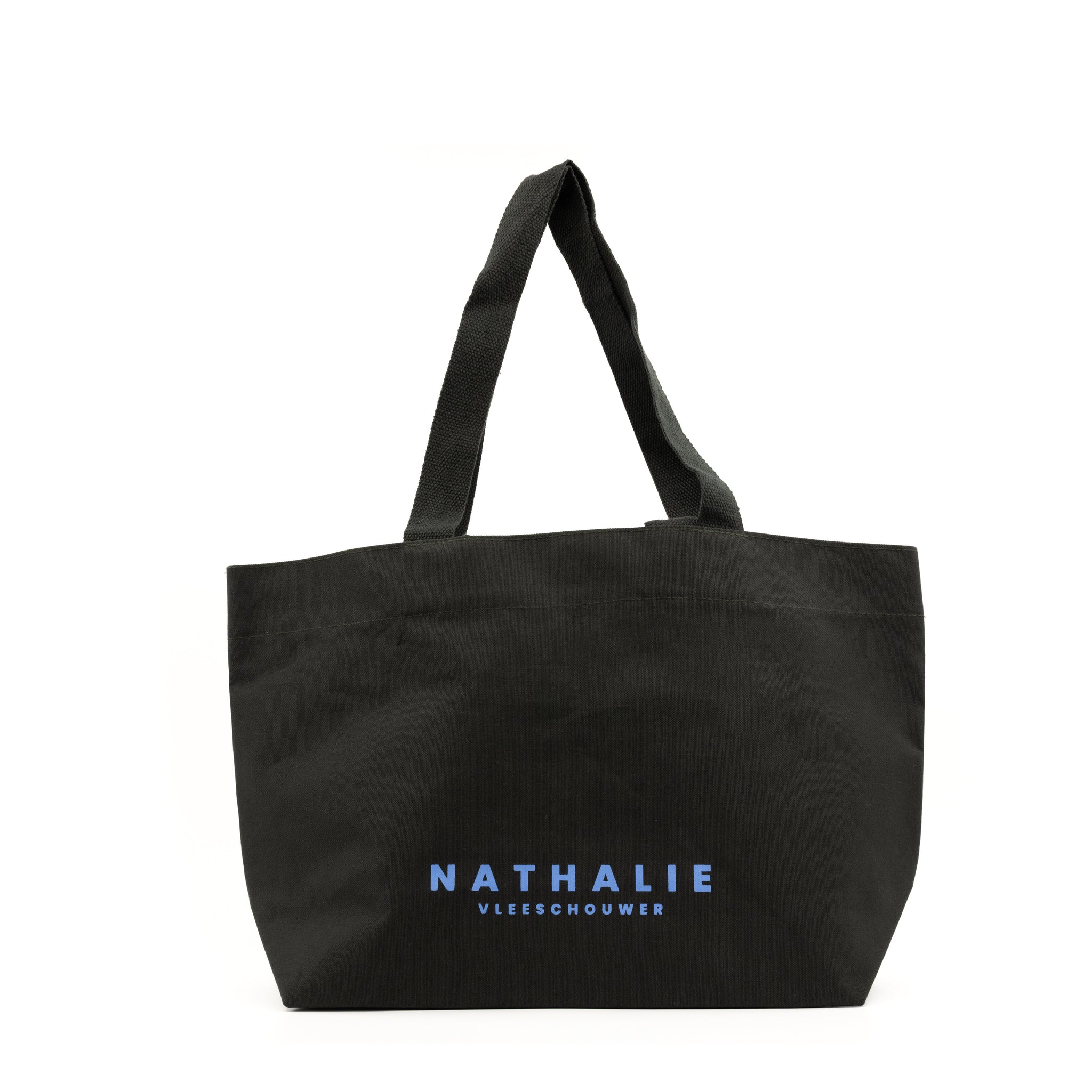 Midi shopper in black olive