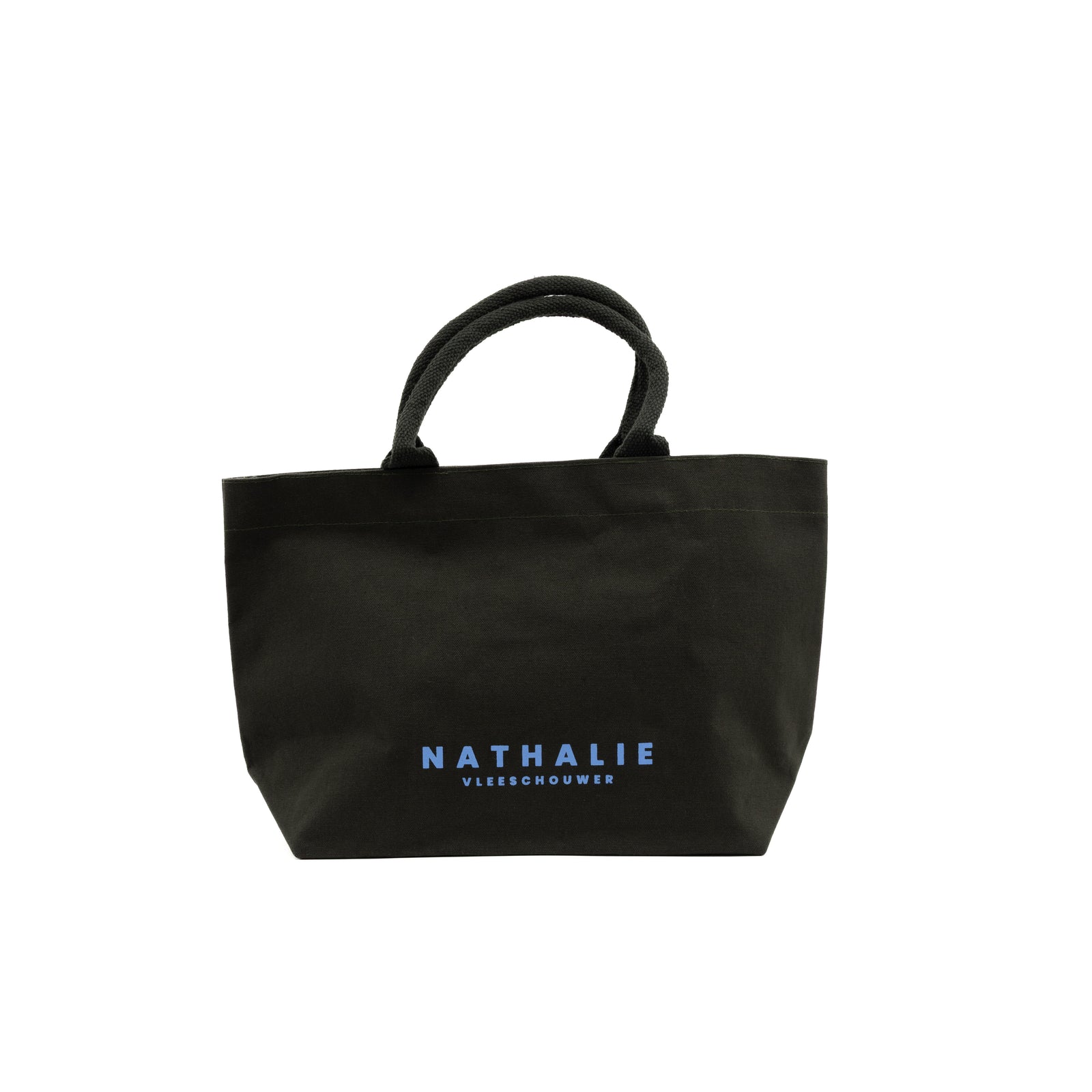 Small shopper in black olive