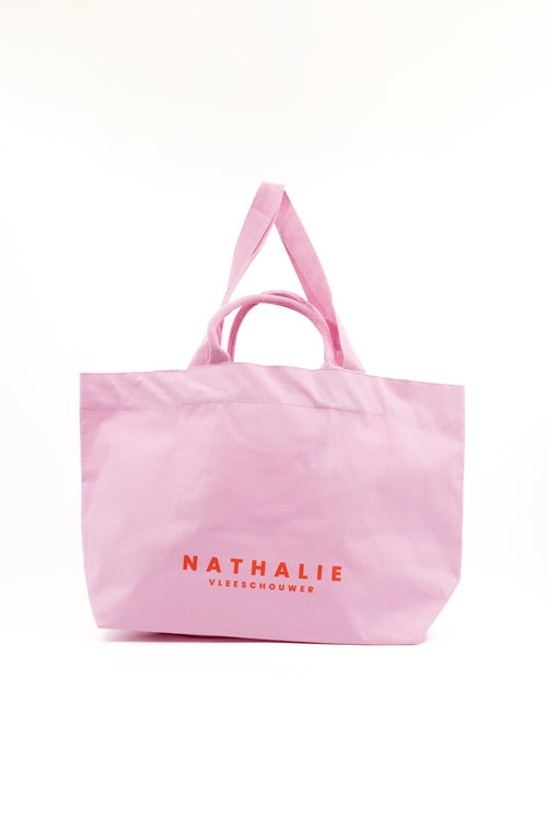 Maxi shopper in pink