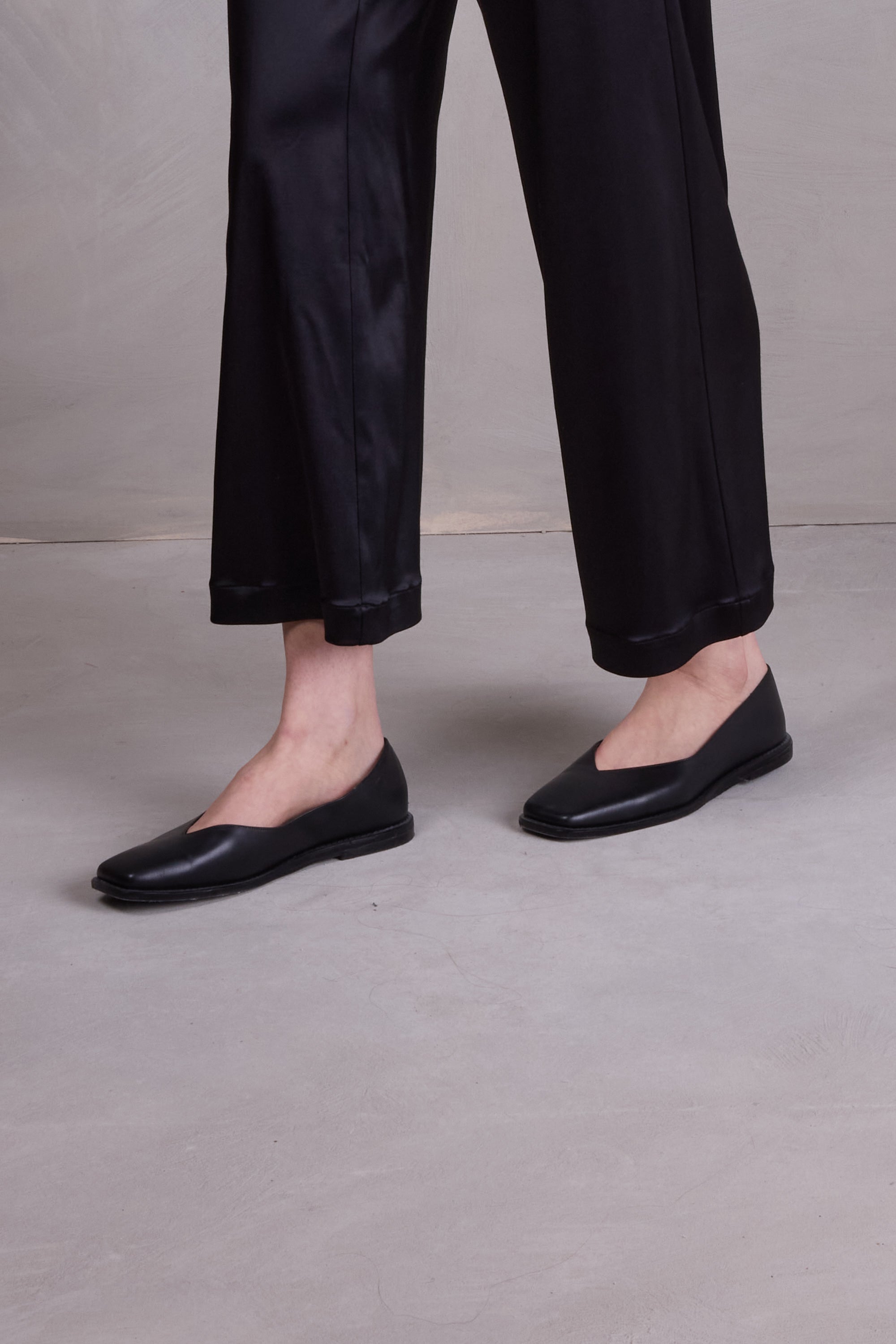 Faiza ballerine noire