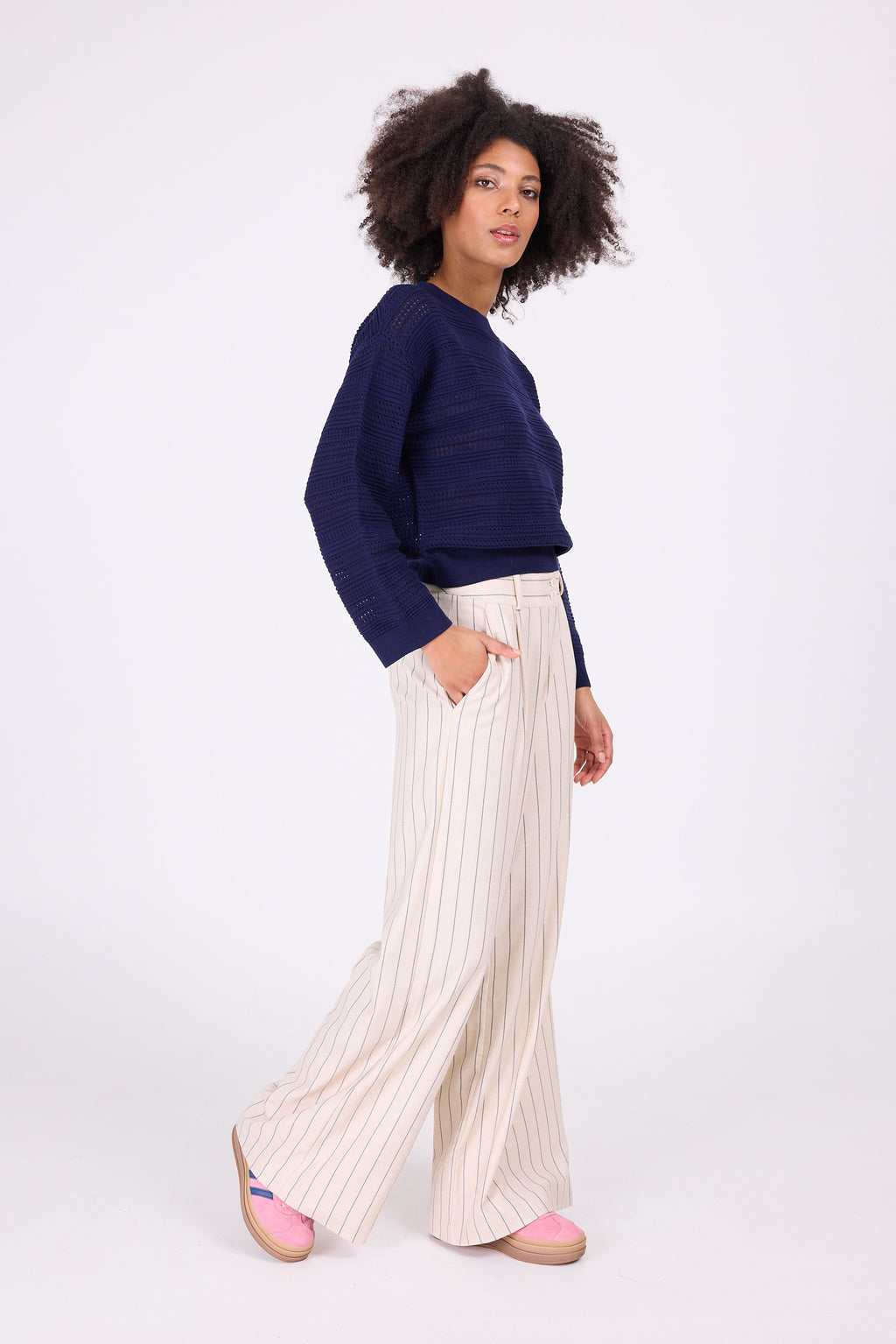 Soritor Mitternachtsblauer Pullover