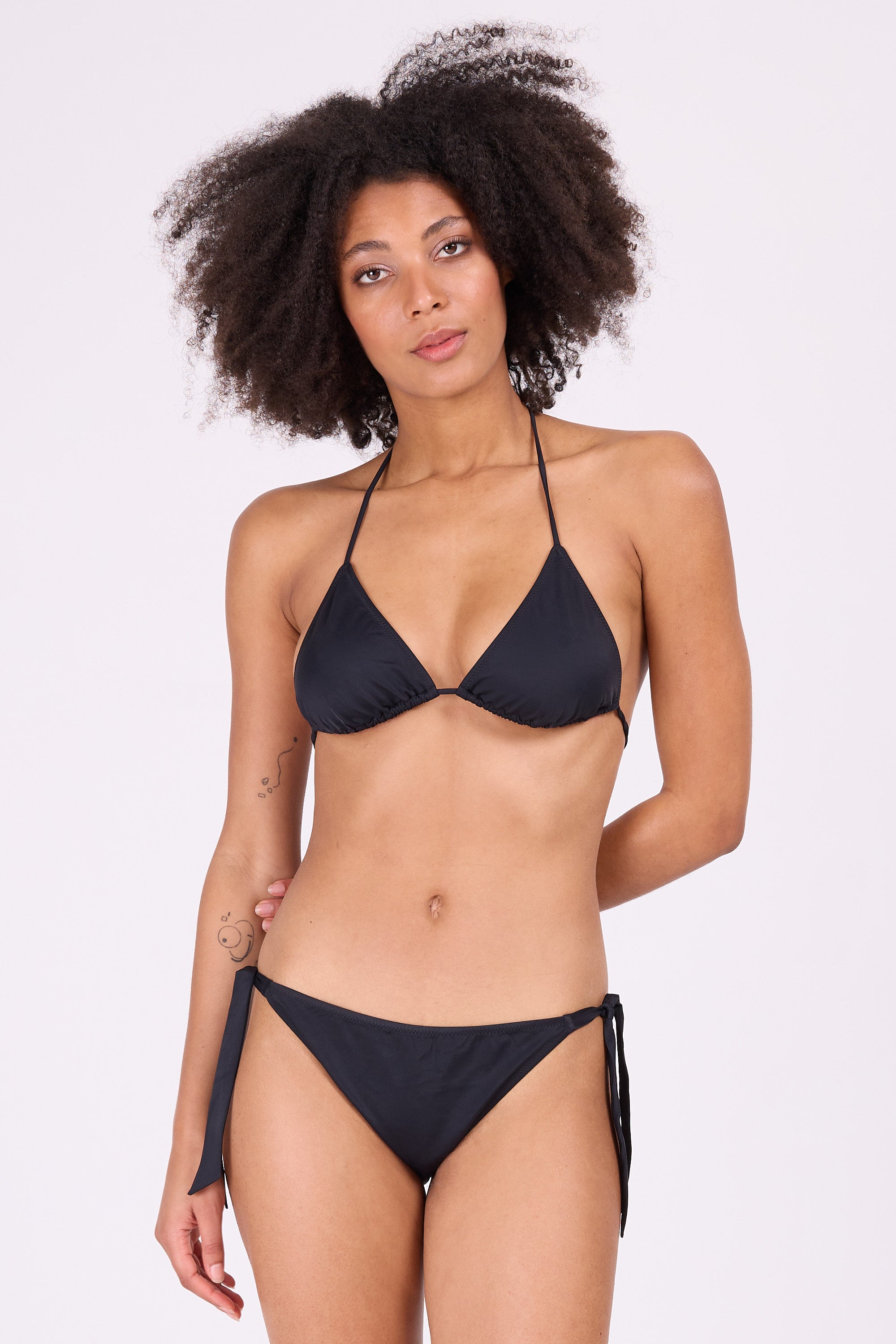 Black triangle bikini
