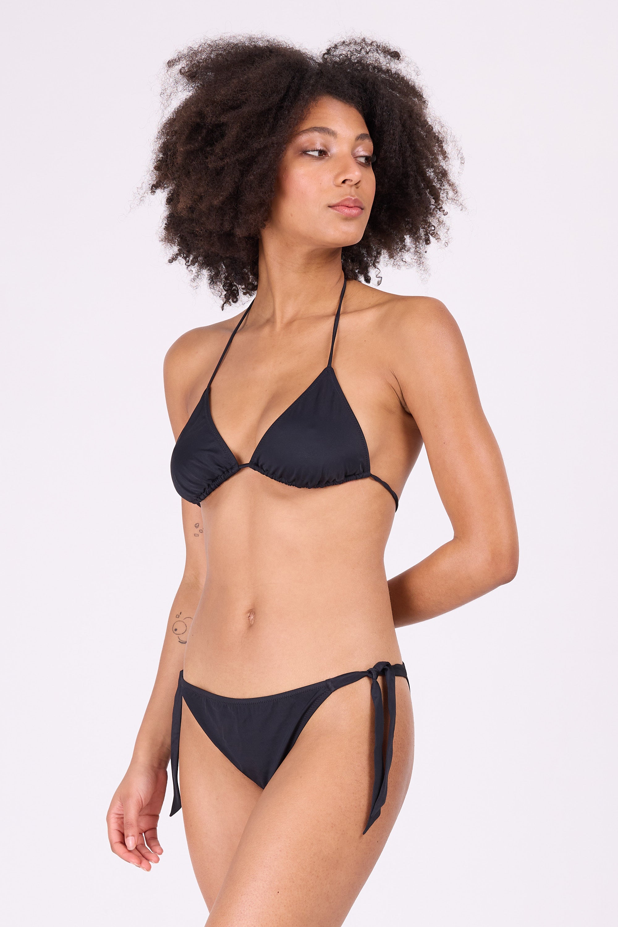 Black triangle bikini
